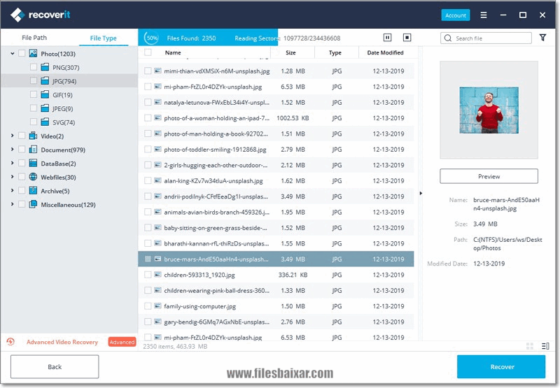 Wondershare Recoverit الكراك